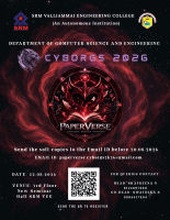 PaperVerse 2k26 National Level Technical Paper Presentation Event Poster